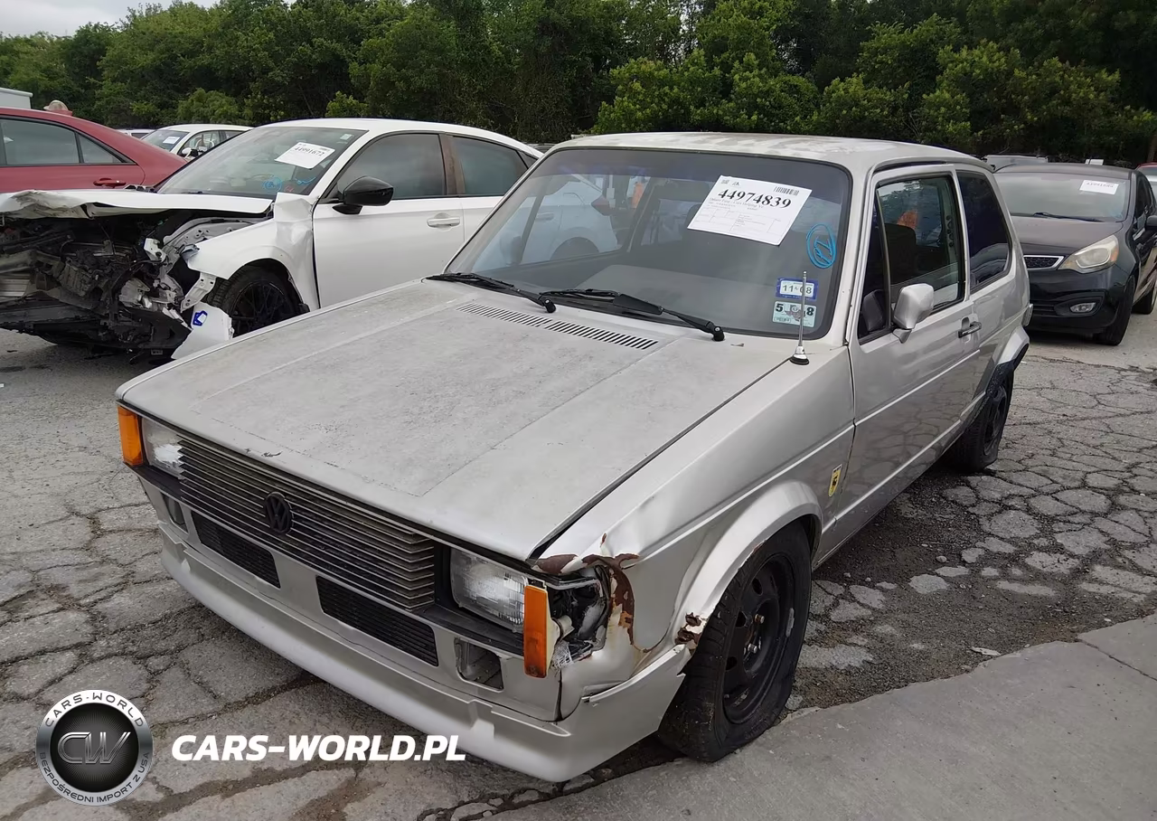 1984 Volkswagen Rabbit Gti Sport VIN:1VWDC0175EV095294 - 2