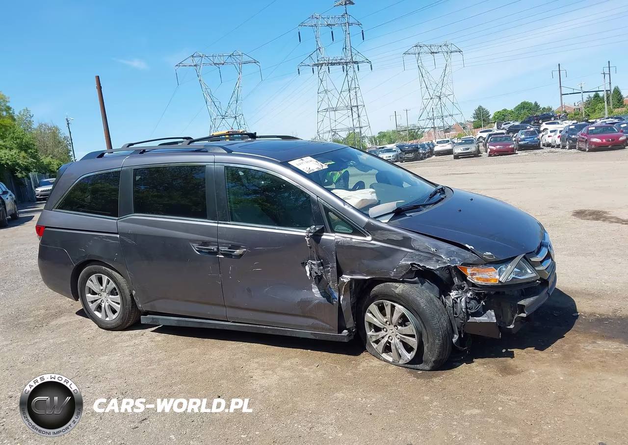 2015 Honda Odyssey Ex-L VIN:5FNRL5H66FB117452 - 16