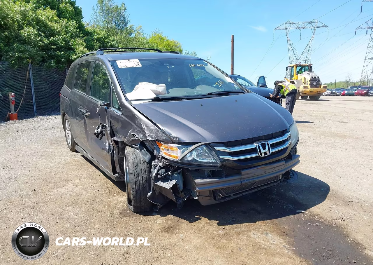 2015 Honda Odyssey Ex-L VIN:5FNRL5H66FB117452 - 17