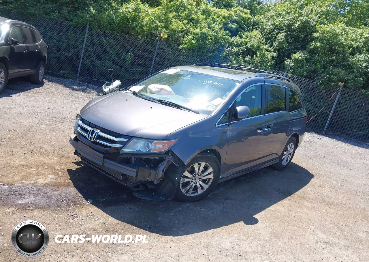 2015 Honda Odyssey Ex-L VIN:5FNRL5H66FB117452 - 2