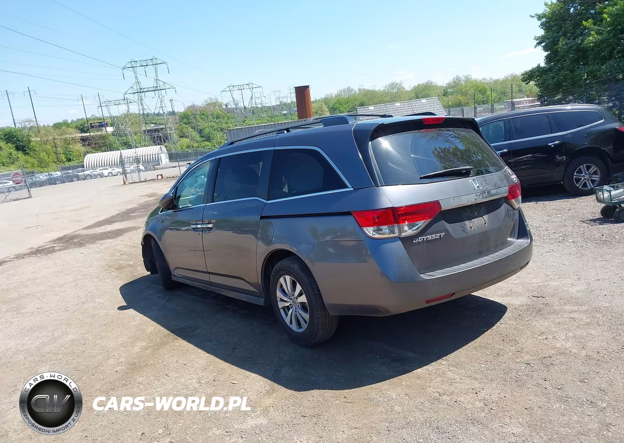 2015 Honda Odyssey Ex-L VIN:5FNRL5H66FB117452 - 3