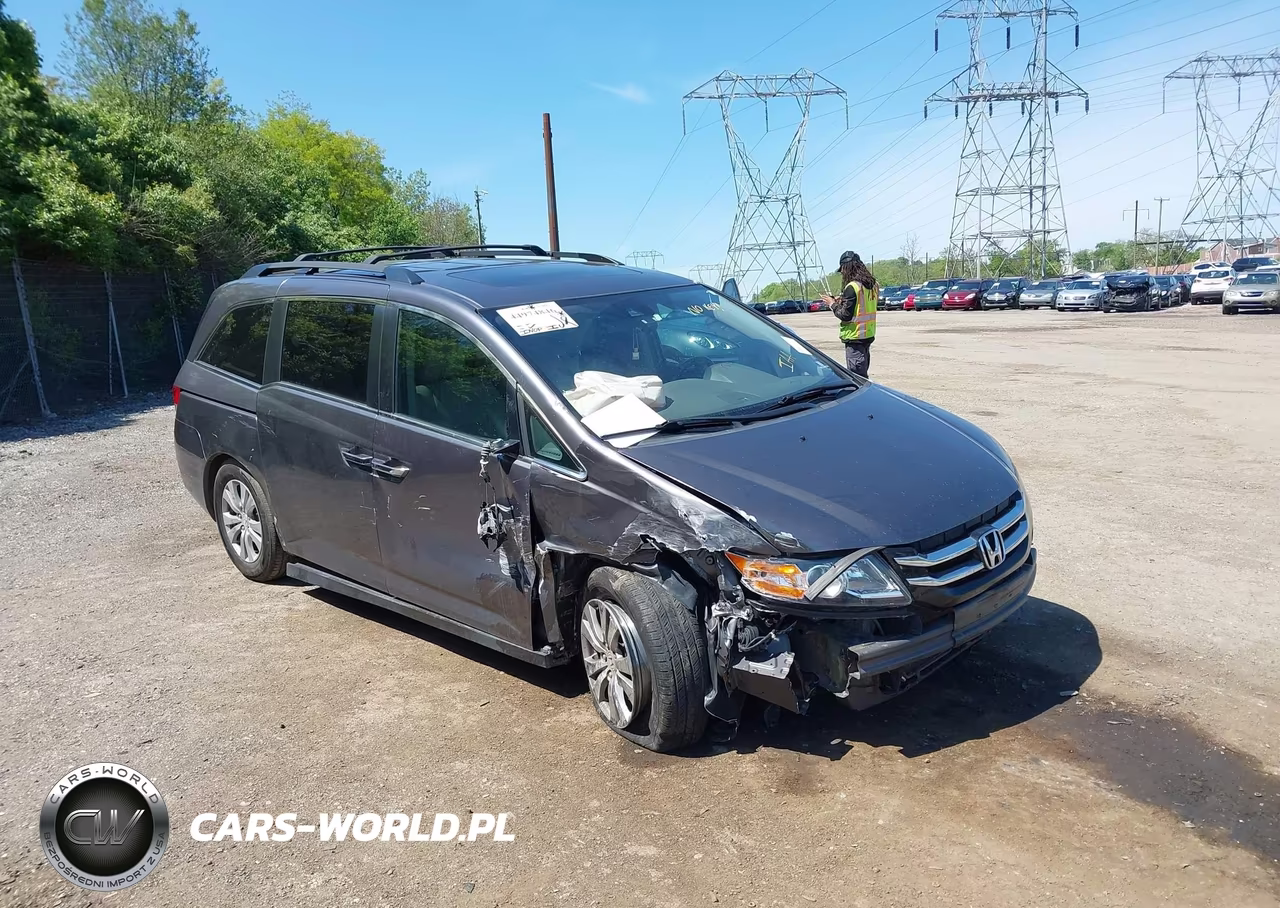 2015 Honda Odyssey Ex-L VIN:5FNRL5H66FB117452 - 6