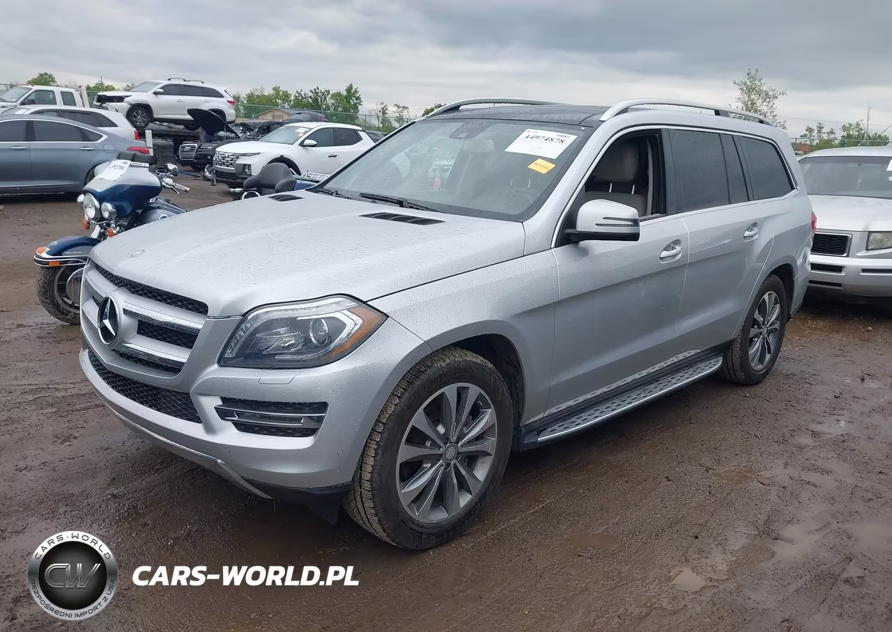 2015 Mercedes-Benz Gl 450 4Matic VIN:4JGDF6EE6FA613505 - 2