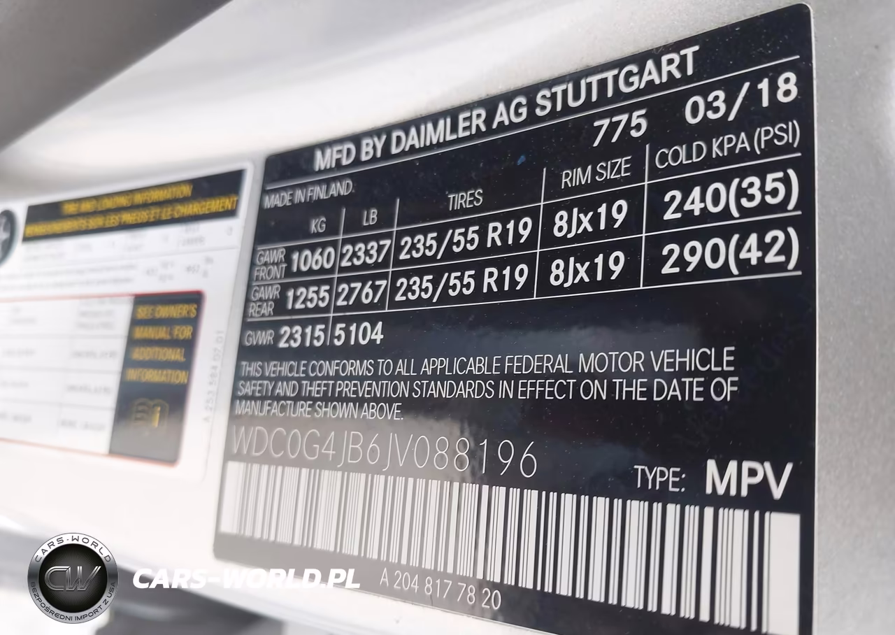 2018 Mercedes-Benz Glc 300 VIN:WDC0G4JB6JV088196 - 9