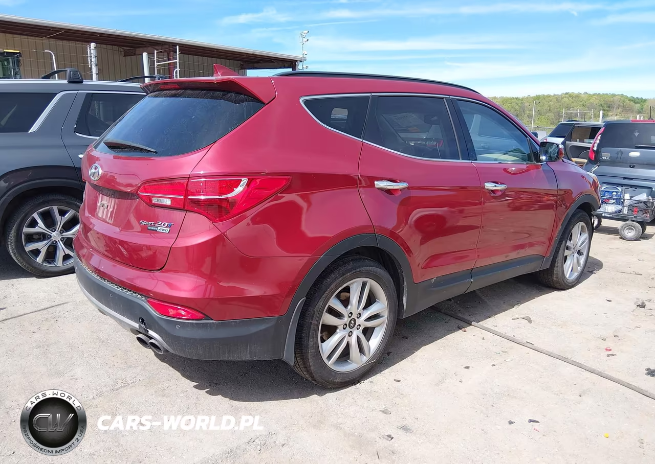 2015 Hyundai Santa Fe Sport 2.0L Turbo VIN:5XYZWDLA1FG263408 - 4