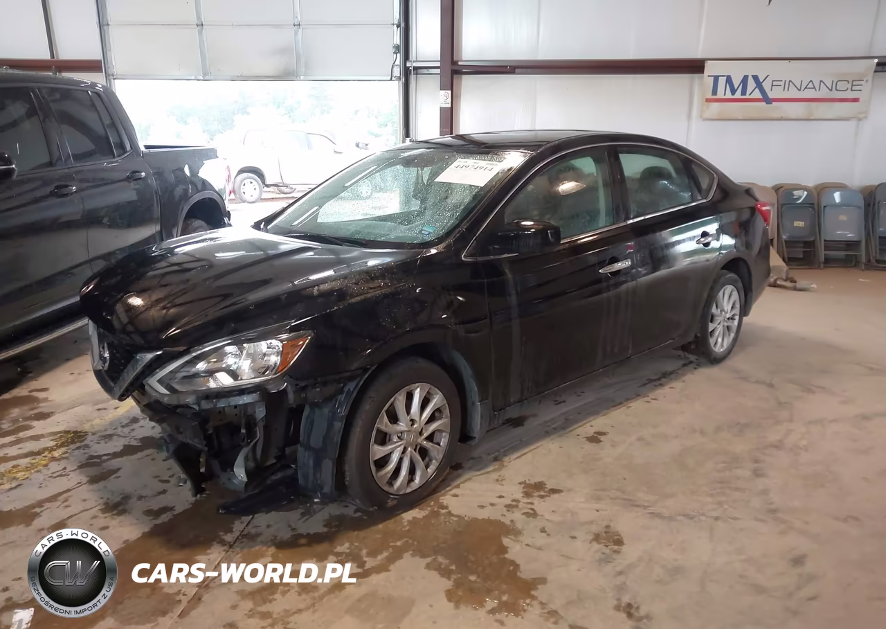 2019 Nissan Sentra Sv VIN:3N1AB7AP1KY417853 - 2