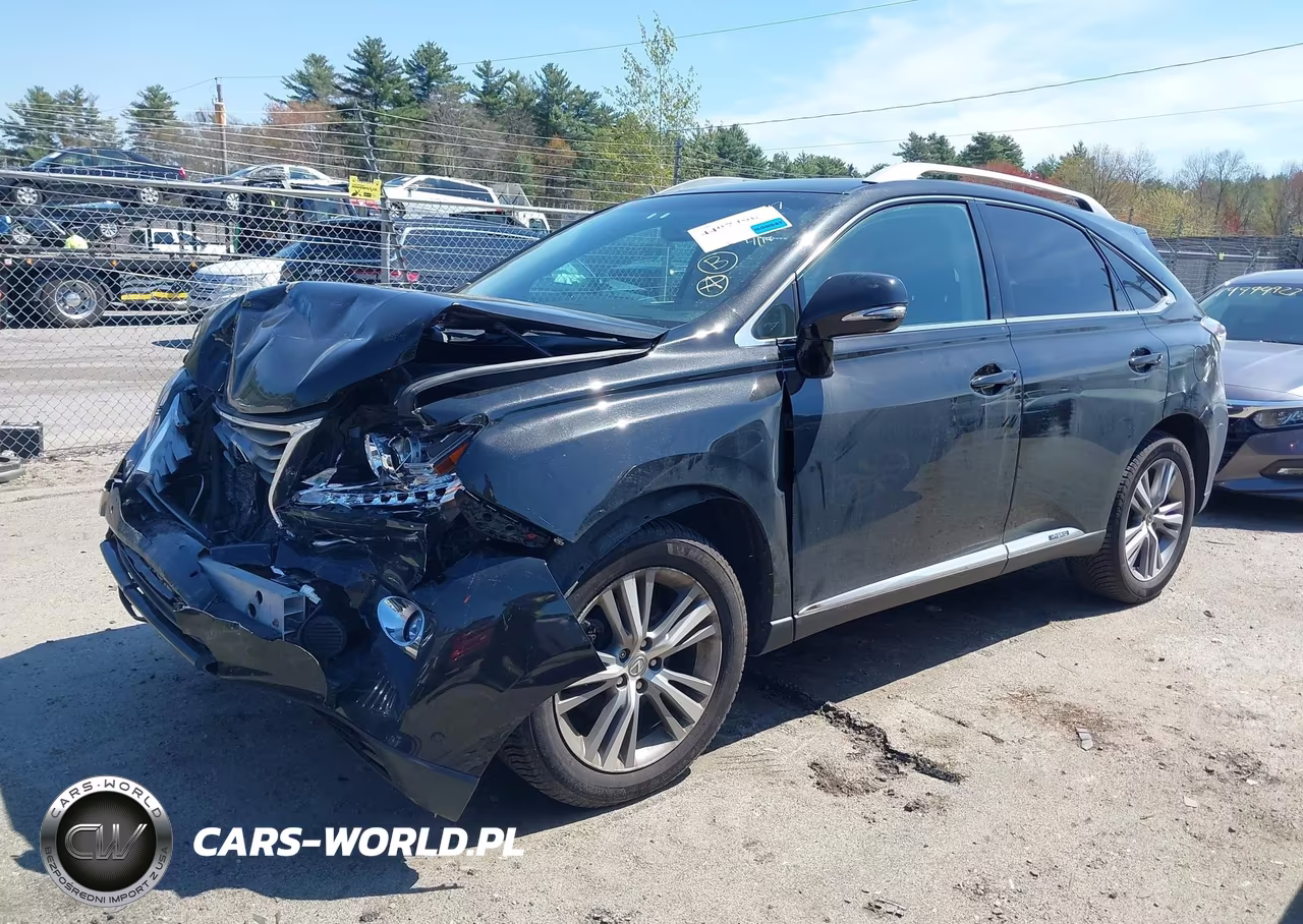 2015 Lexus Rx 450H VIN:2T2BC1BA3FC007675 - 2