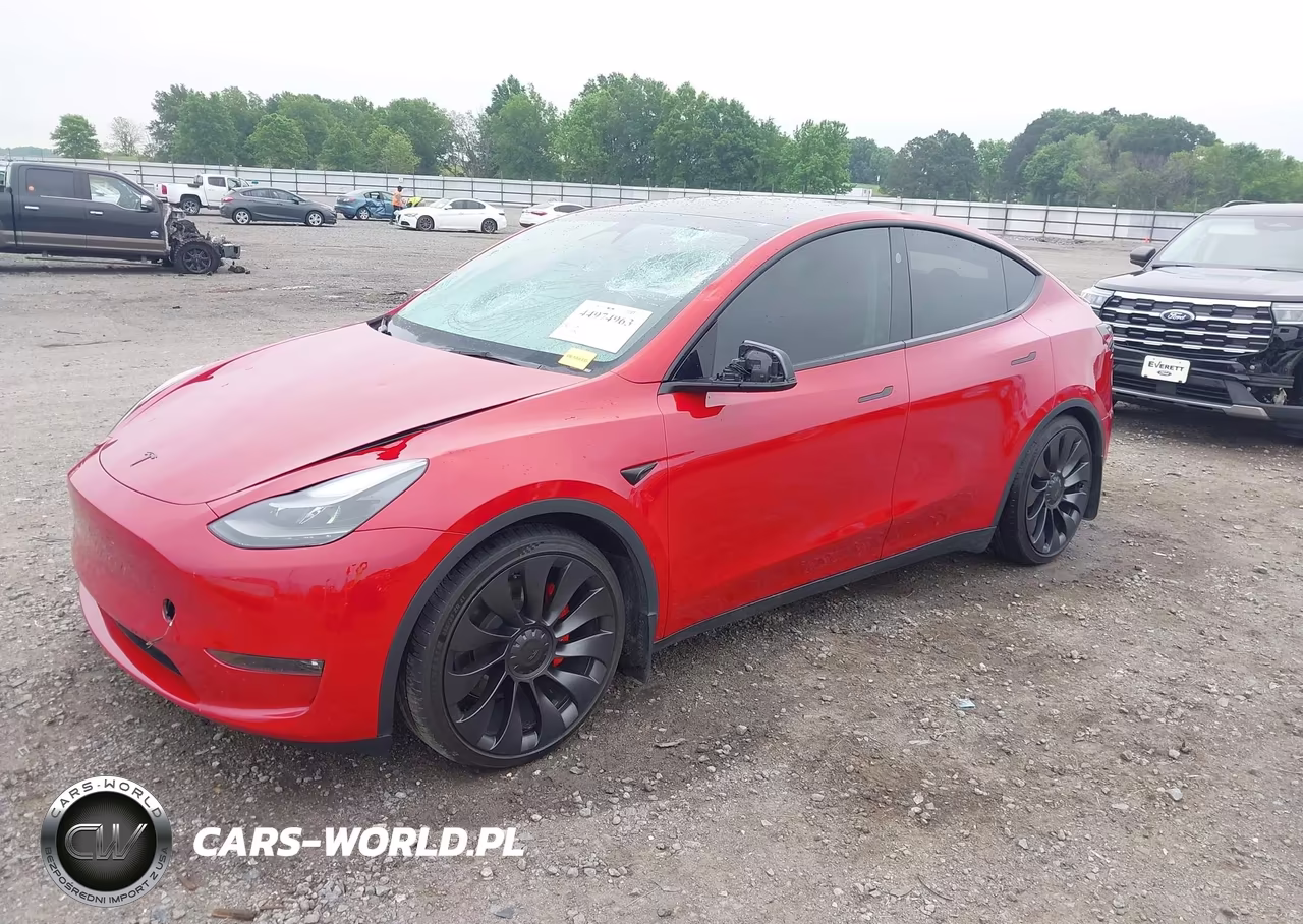2023 Tesla Model Y Performance Dual Motor All-Wheel Drive VIN:7SAYGDEF4PF845371 - 2