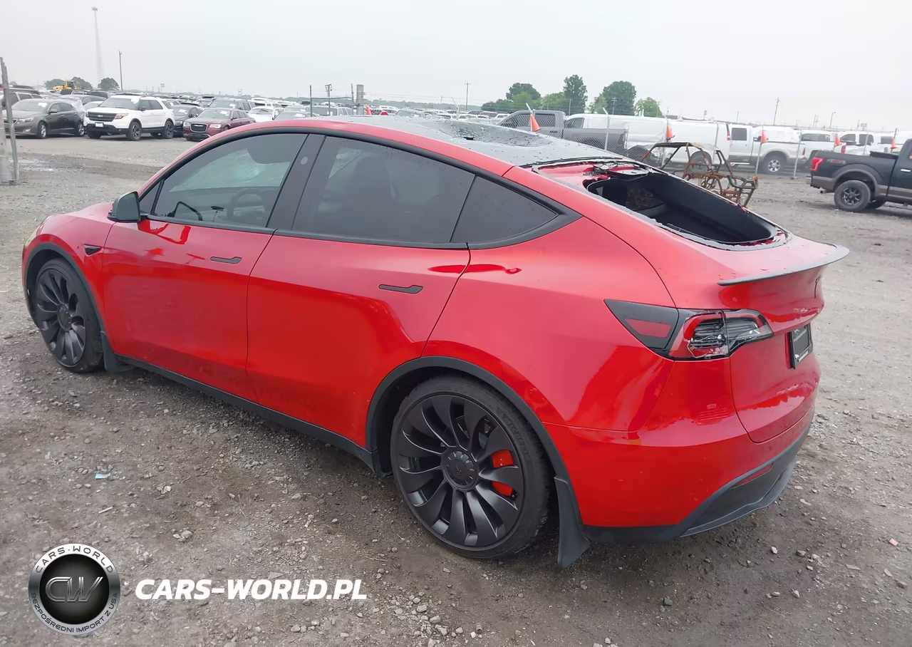 2023 Tesla Model Y Performance Dual Motor All-Wheel Drive VIN:7SAYGDEF4PF845371 - 3