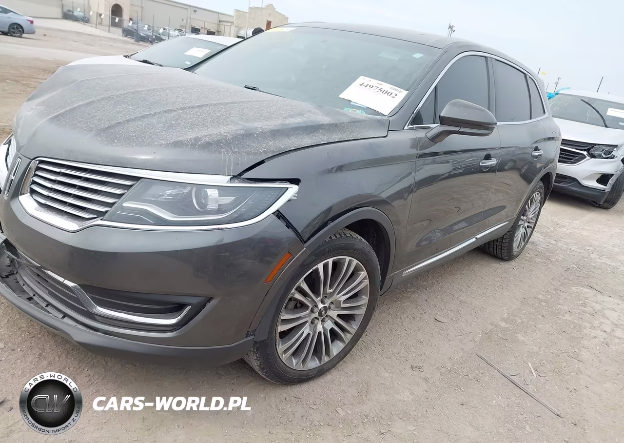 2018 Lincoln Mkx Reserve VIN:2LMPJ6LRXJBL12805 - 2