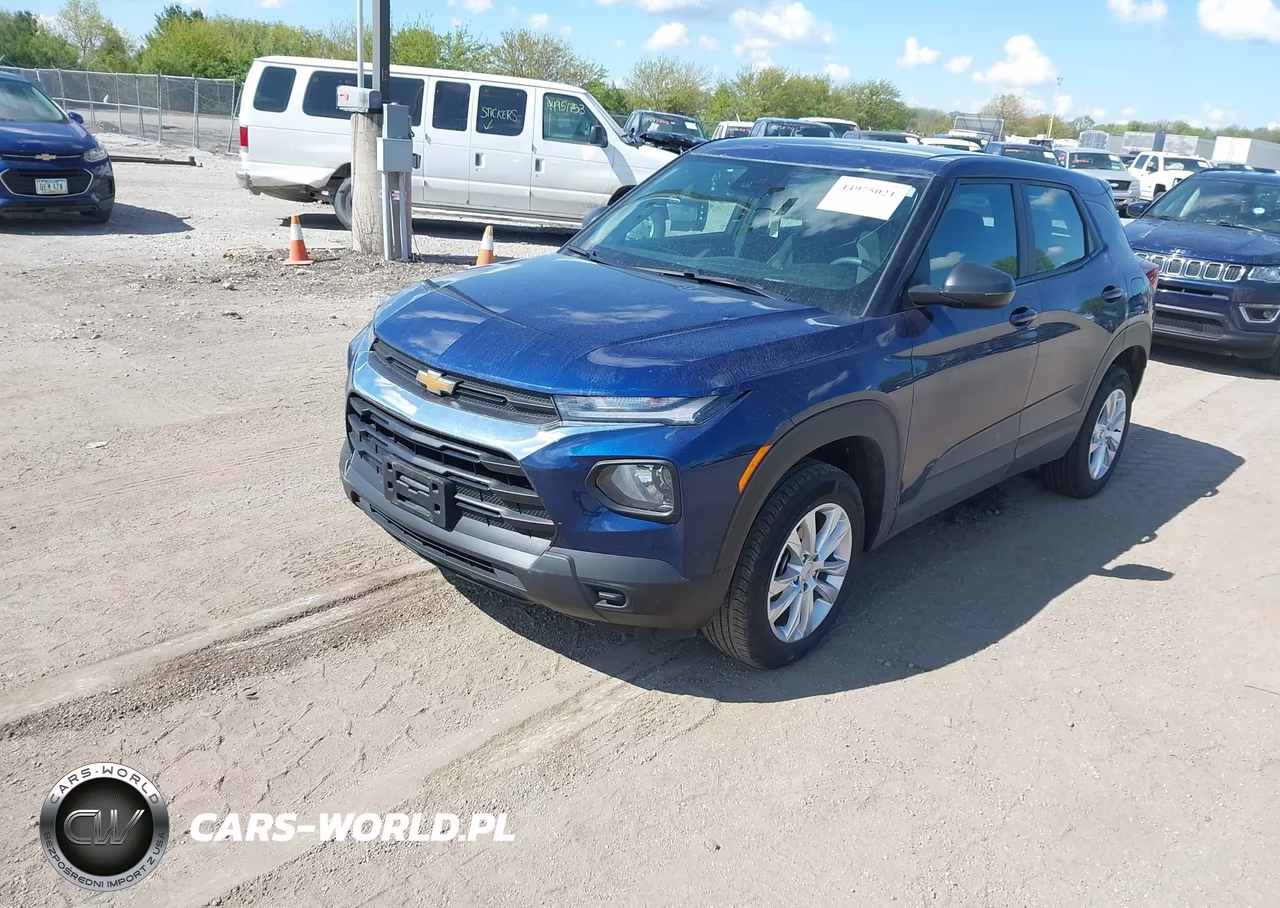 2022 Chevrolet Trailblazer Awd Ls VIN:KL79MNSL2PB125464 - 2