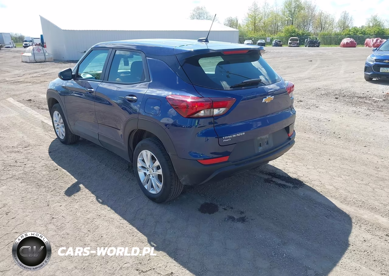 2022 Chevrolet Trailblazer Awd Ls VIN:KL79MNSL2PB125464 - 3