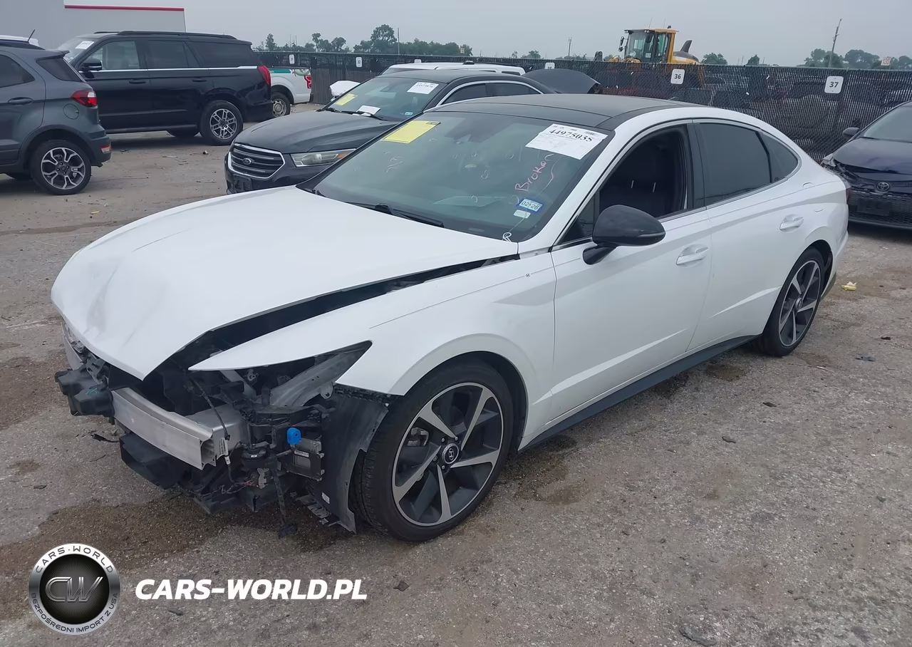 2021 Hyundai Sonata Sel Plus VIN:5NPEJ4J28MH129879 - 2