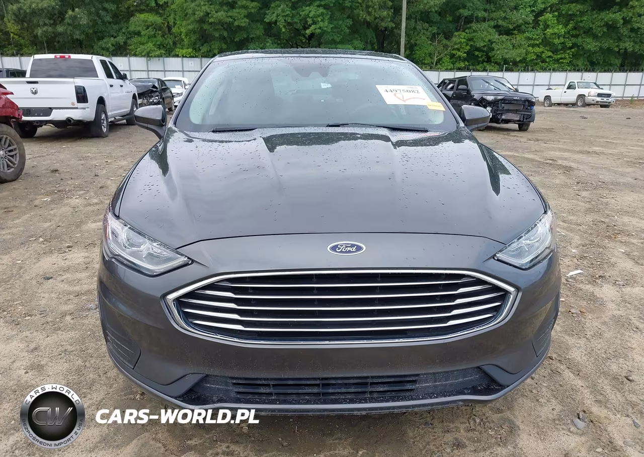 2019 Ford Fusion Se VIN:3FA6P0HD6KR160020 - 12