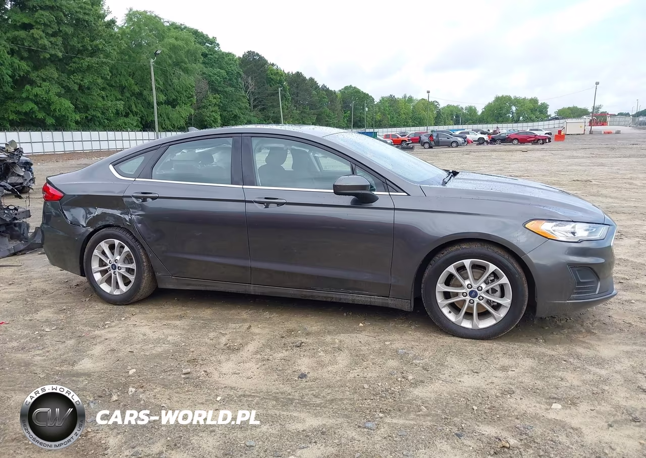 2019 Ford Fusion Se VIN:3FA6P0HD6KR160020 - 13