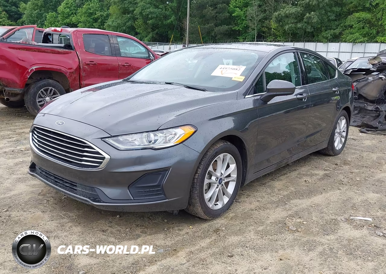 2019 Ford Fusion Se VIN:3FA6P0HD6KR160020 - 2