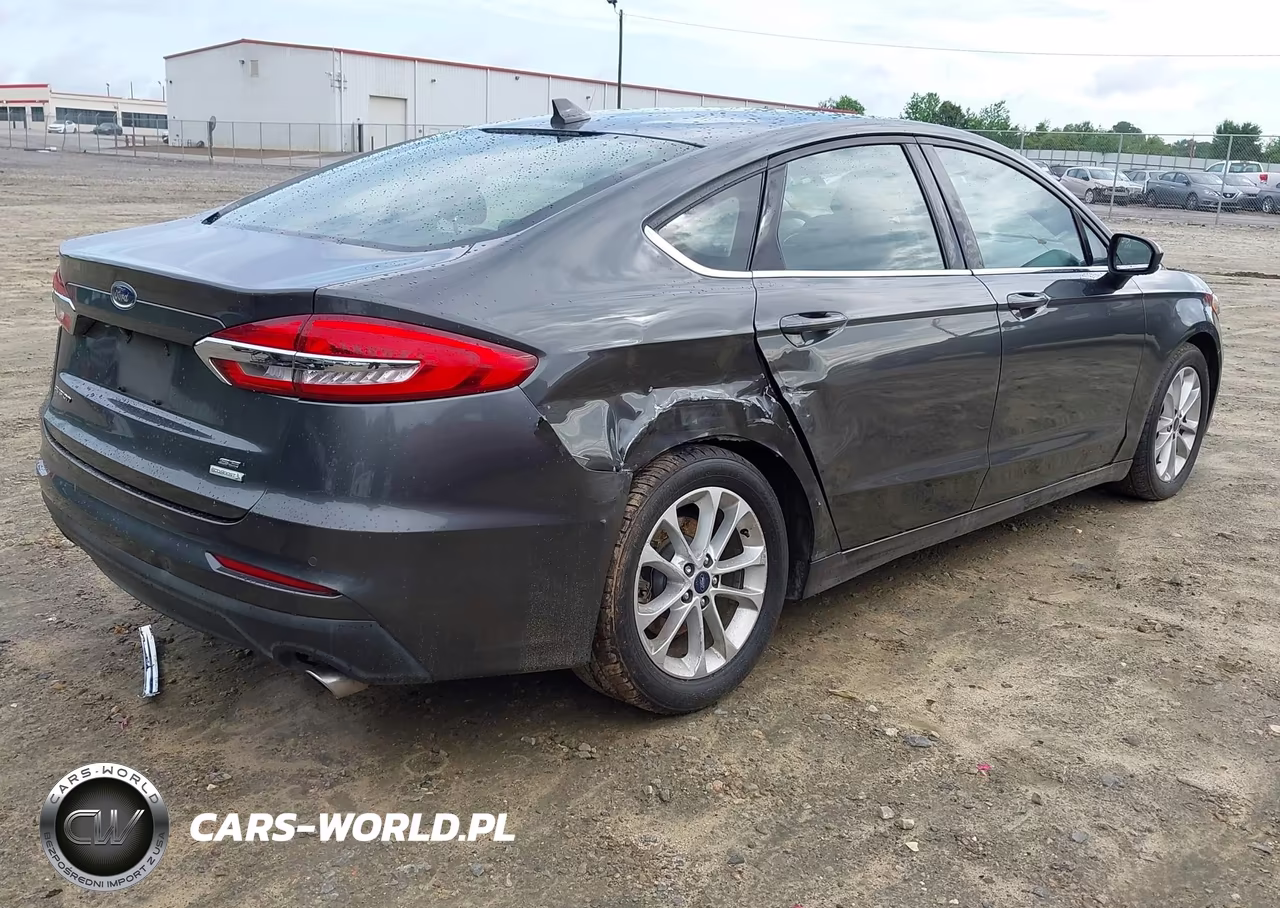 2019 Ford Fusion Se VIN:3FA6P0HD6KR160020 - 4