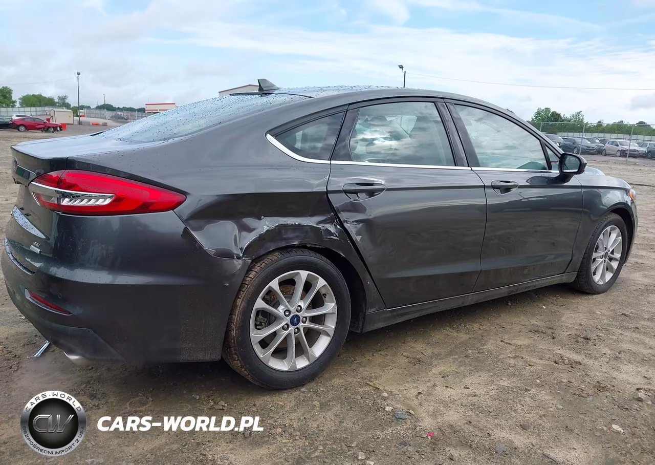 2019 Ford Fusion Se VIN:3FA6P0HD6KR160020 - 6
