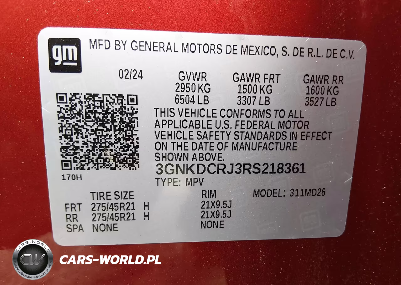 2024 Chevrolet Blazer Ev Eawd Rs VIN:3GNKDCRJ3RS218361 - 9