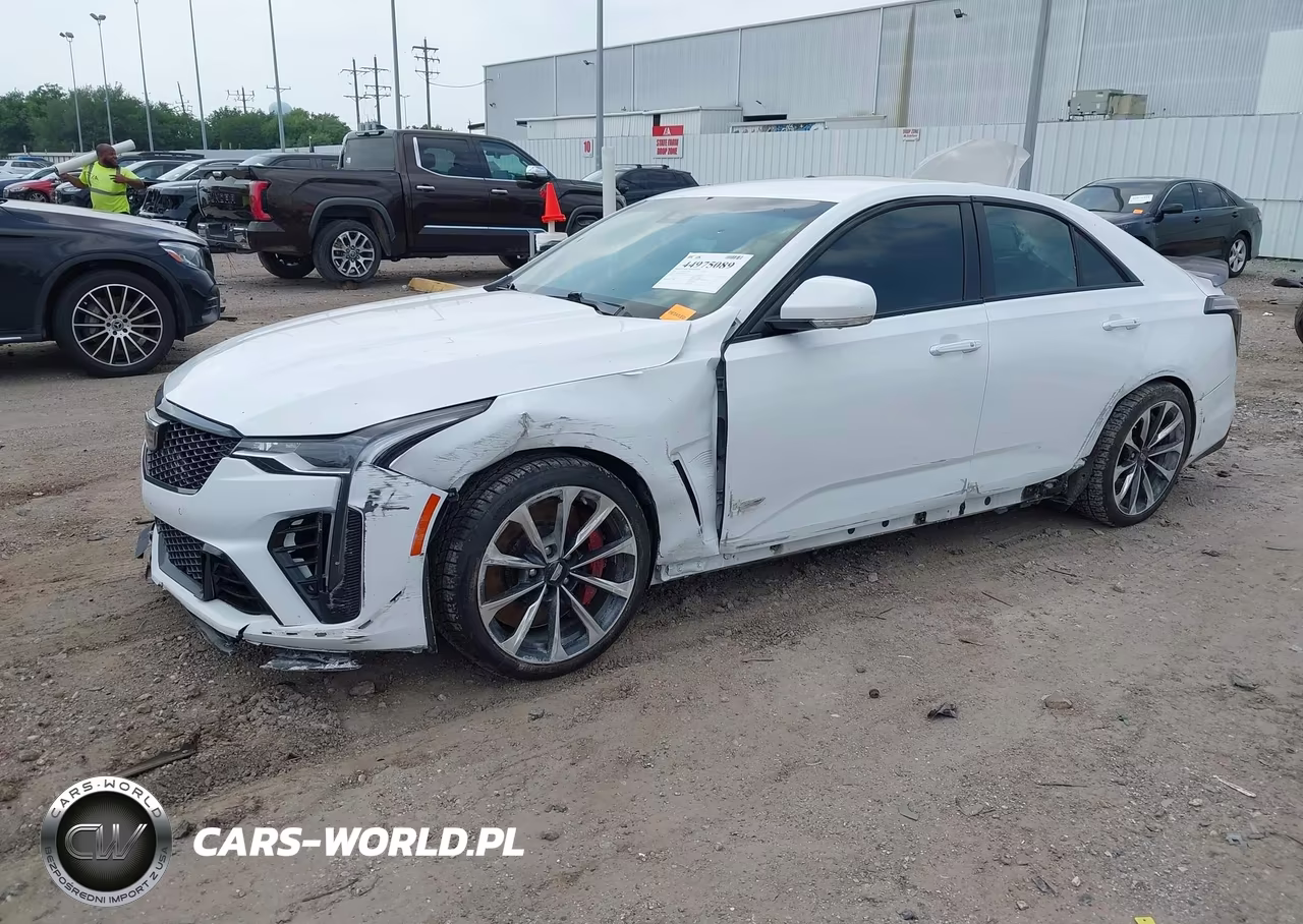 2022 Cadillac Ct4-V V-Series Blackwing VIN:1G6D75RP3N0410568 - 2
