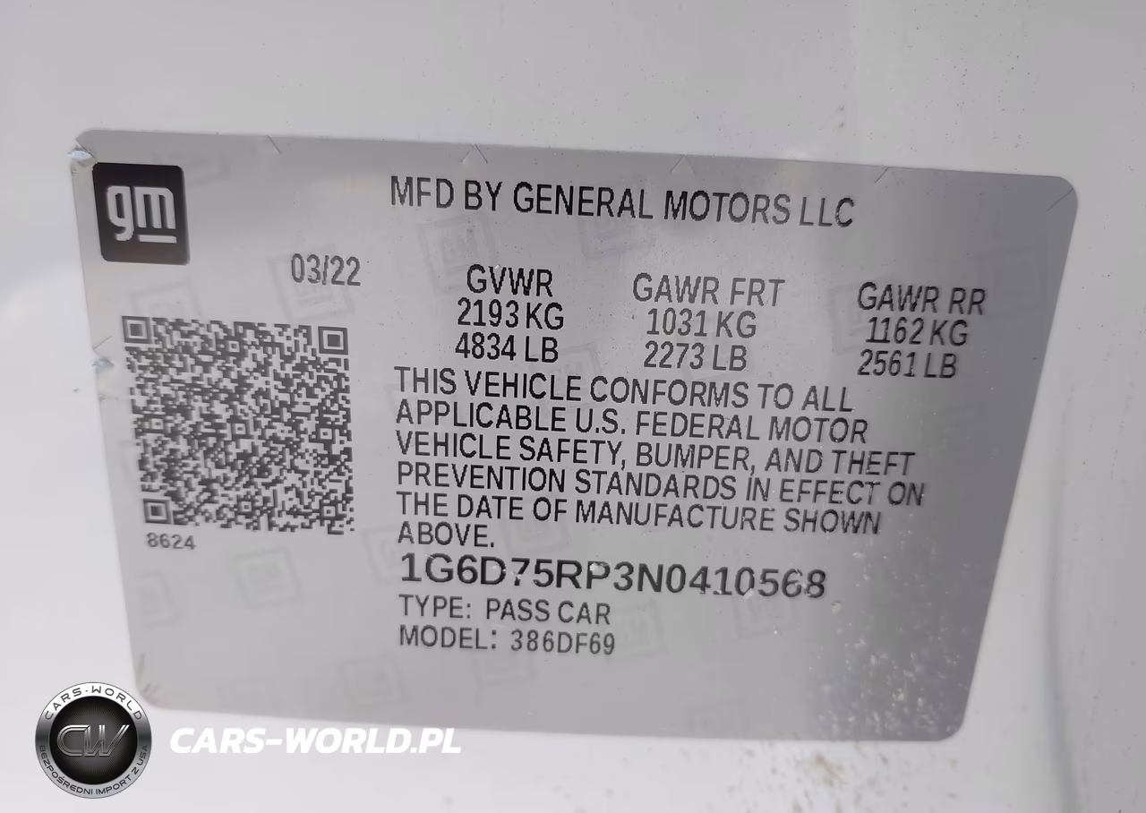 2022 Cadillac Ct4-V V-Series Blackwing VIN:1G6D75RP3N0410568 - 9