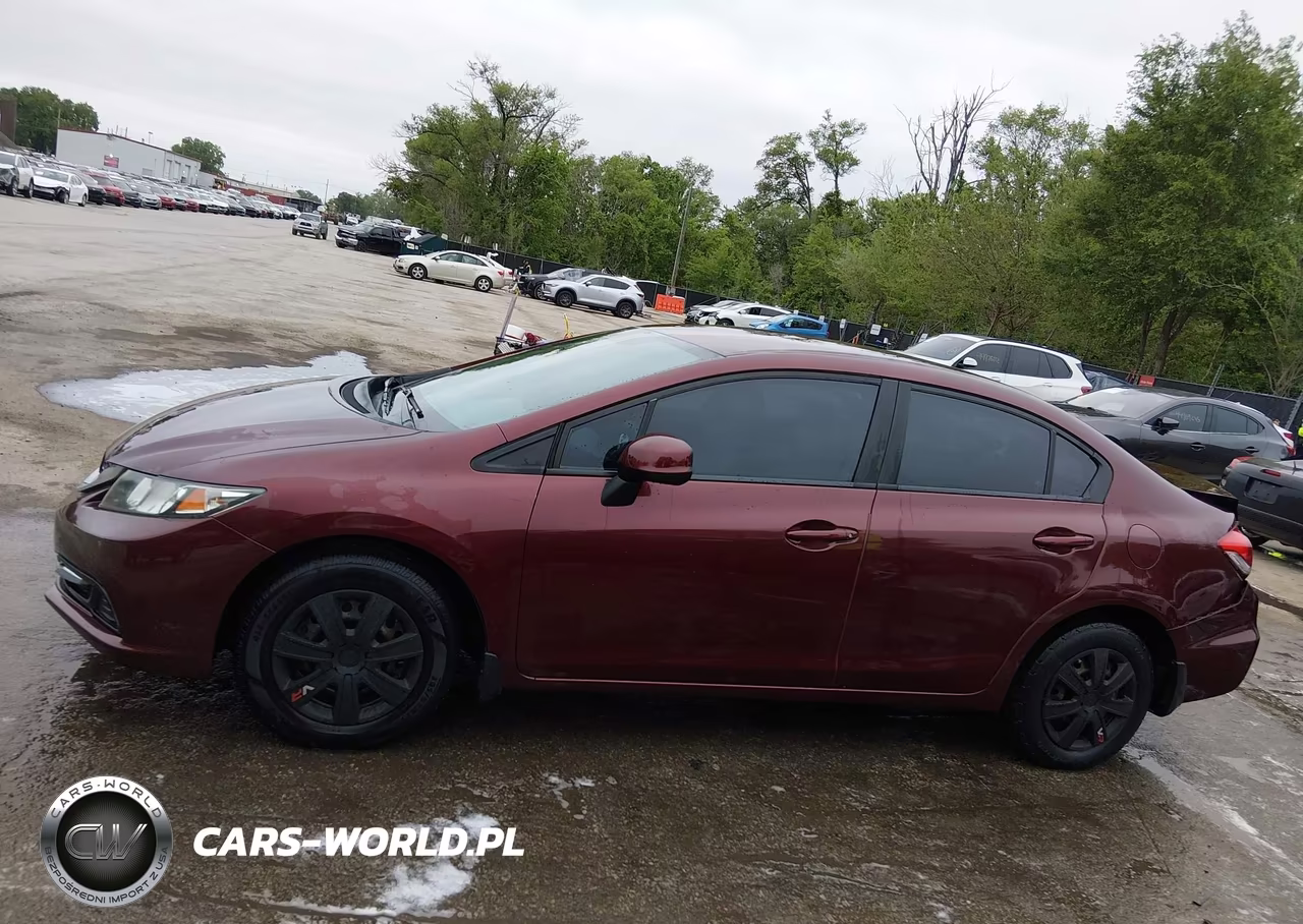 2013 Honda Civic Lx VIN:19XFB2F56DE047338 - 14