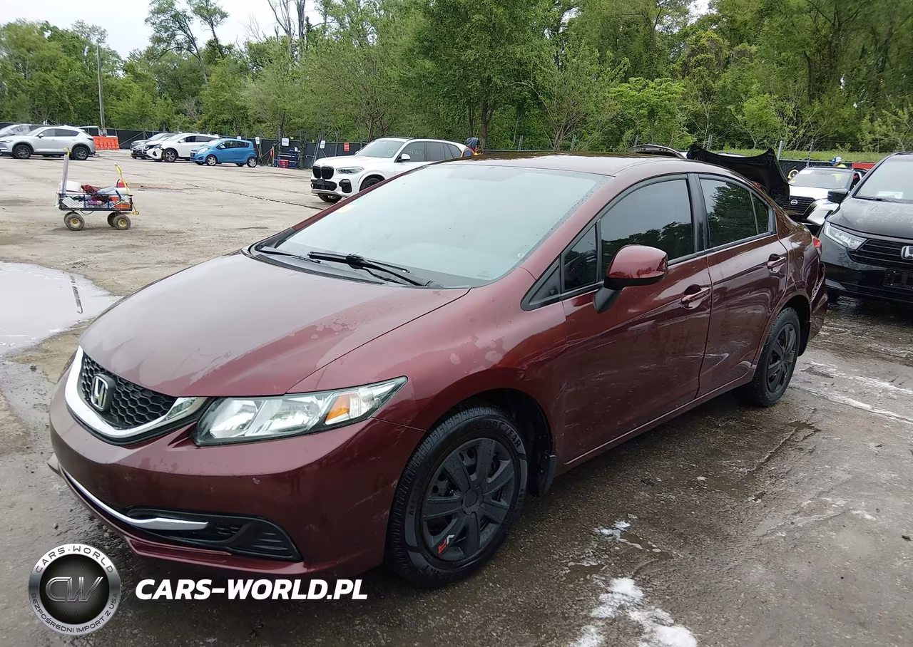 2013 Honda Civic Lx VIN:19XFB2F56DE047338 - 2