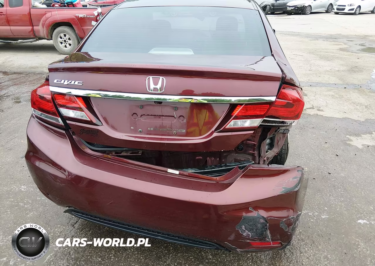 2013 Honda Civic Lx VIN:19XFB2F56DE047338 - 6