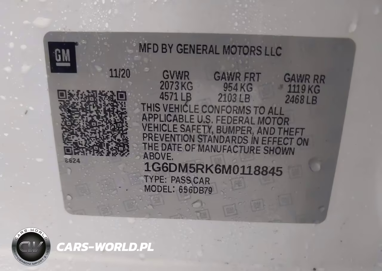 2021 Cadillac Ct5 Luxury VIN:1G6DM5RK6M0118845 - 9