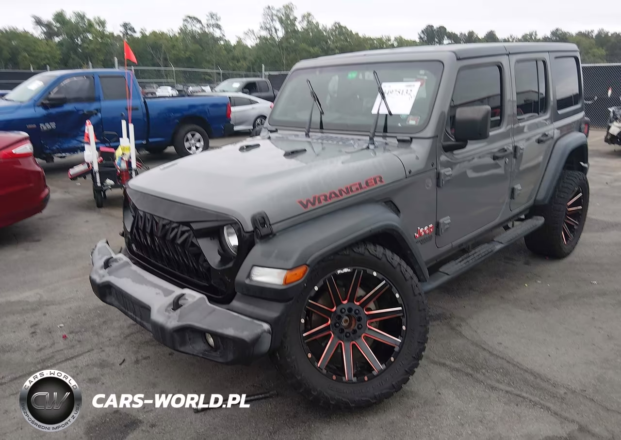 2018 Jeep Wrangler Unlimited Sport S 4X4 VIN:1C4HJXDN0JW322151 - 2