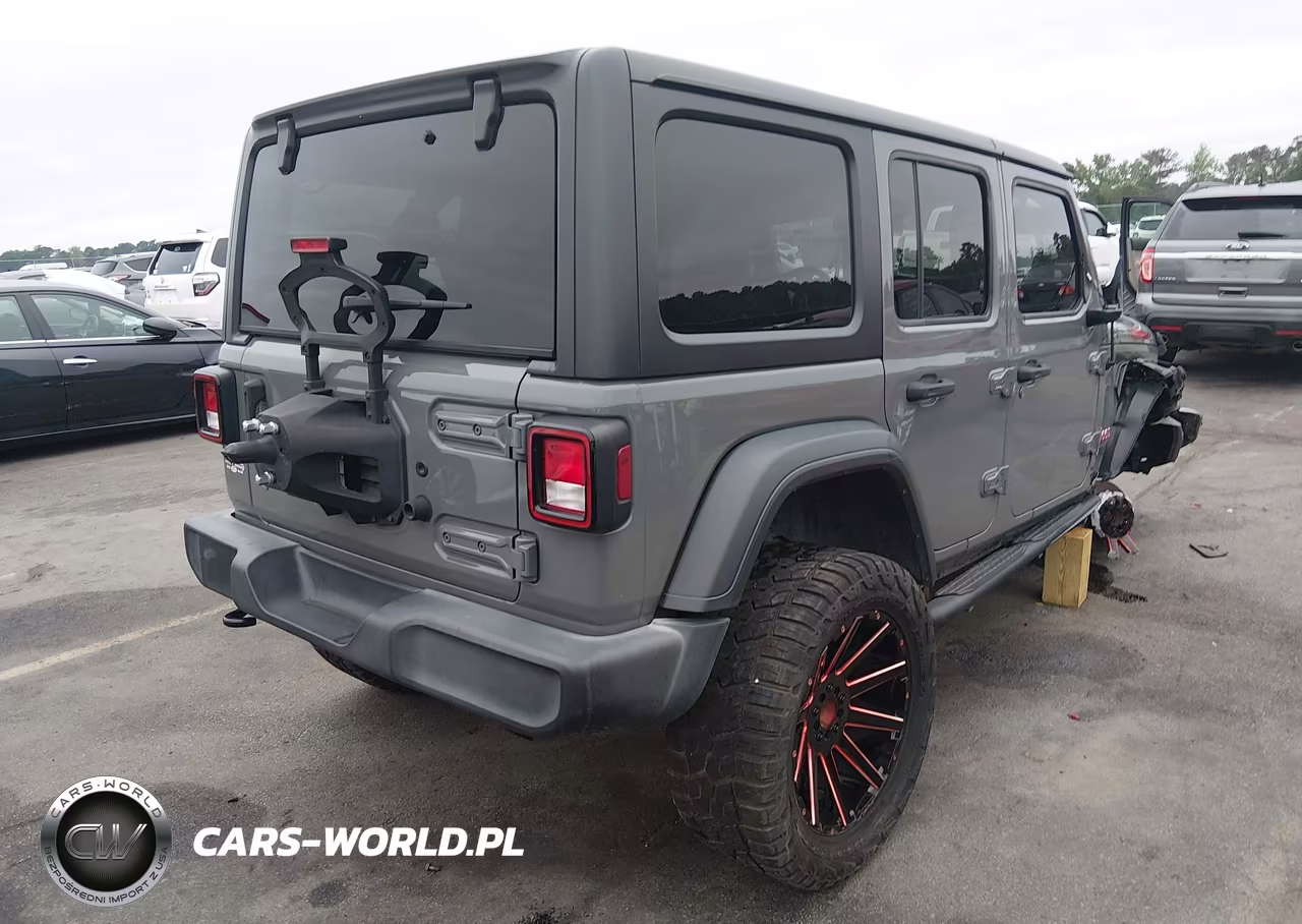 2018 Jeep Wrangler Unlimited Sport S 4X4 VIN:1C4HJXDN0JW322151 - 4