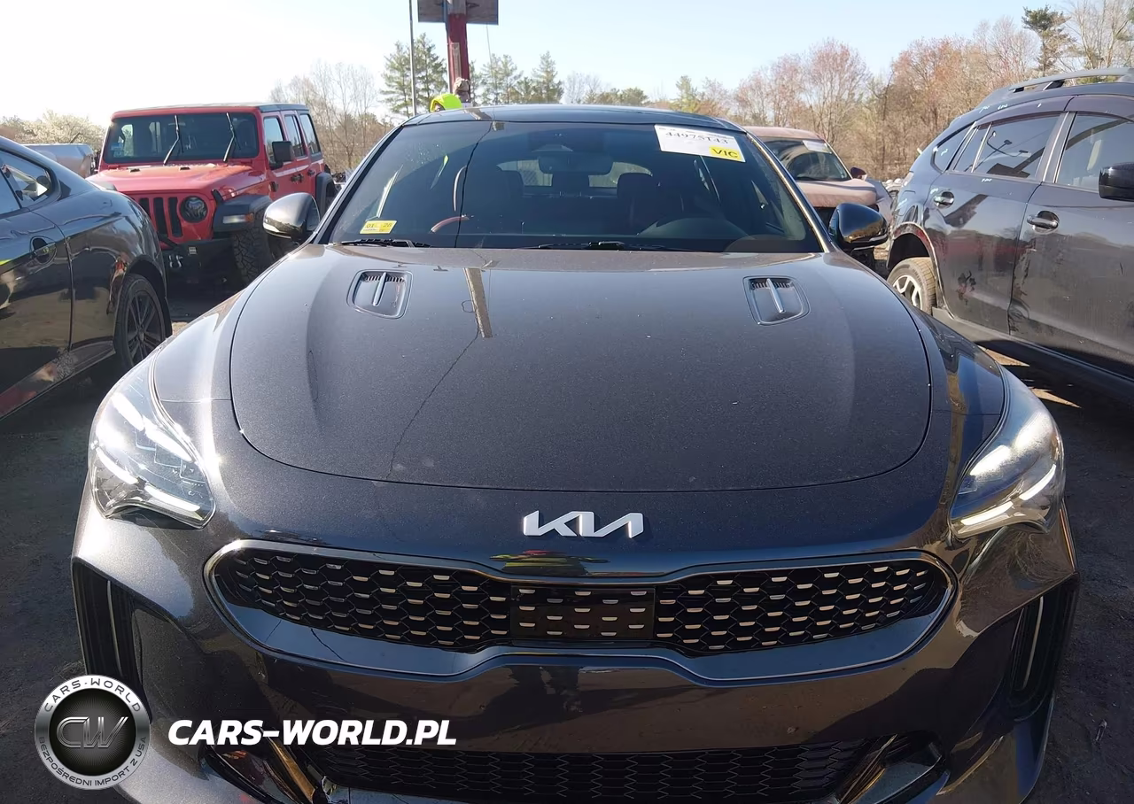2022 Kia Stinger Gt-Line VIN:KNAE35LD8N6106674 - 12