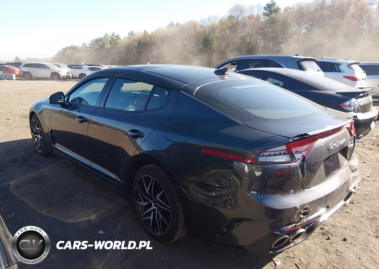 2022 Kia Stinger Gt-Line VIN:KNAE35LD8N6106674 - 3