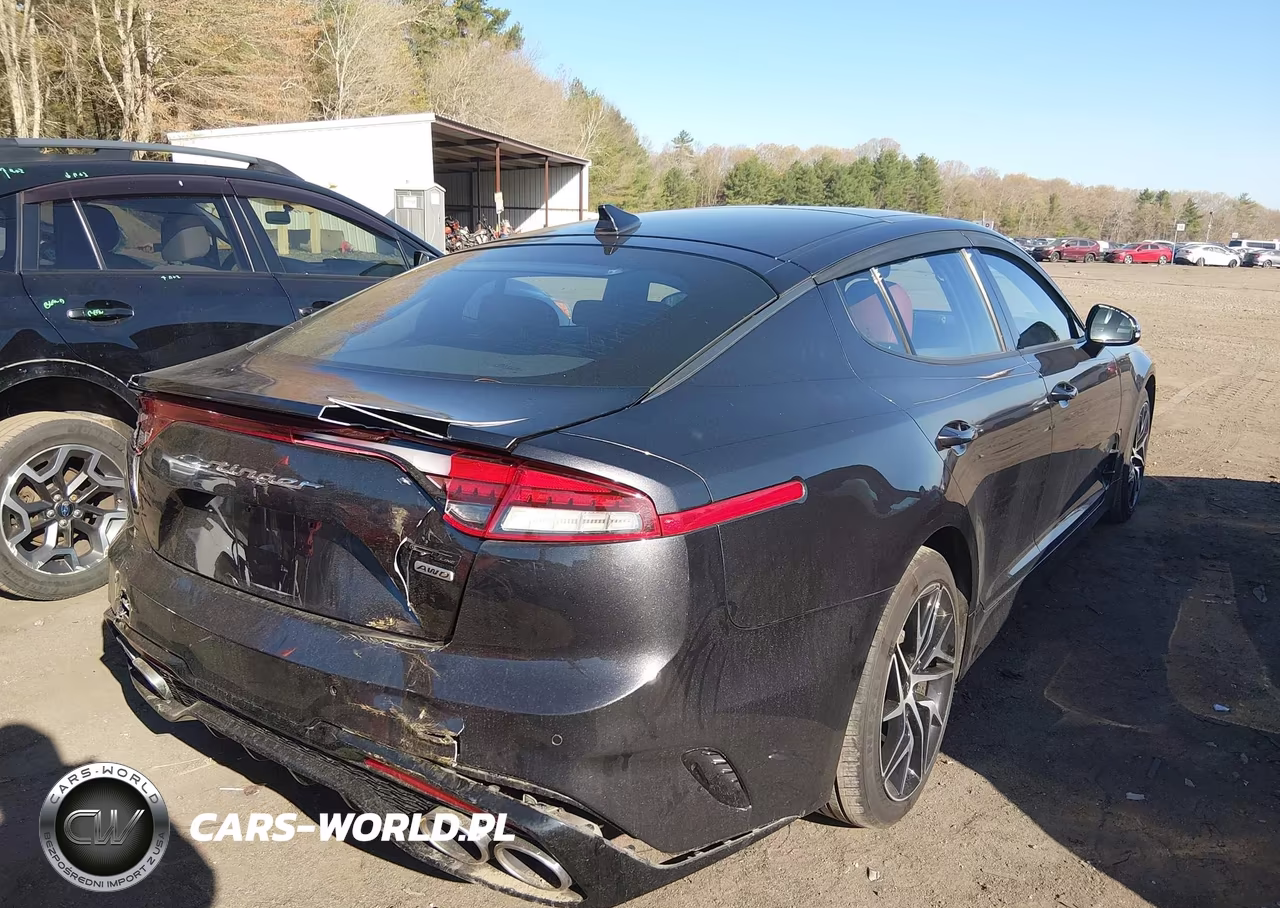 2022 Kia Stinger Gt-Line VIN:KNAE35LD8N6106674 - 4