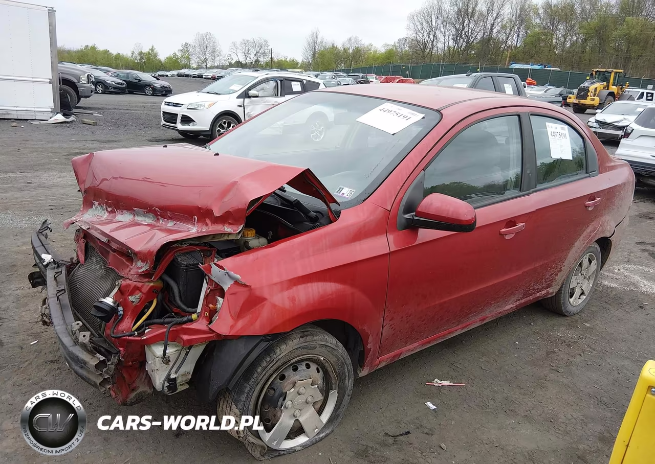 2010 Chevrolet Aveo Lt VIN:KL1TD5DE8AB044474 - 2