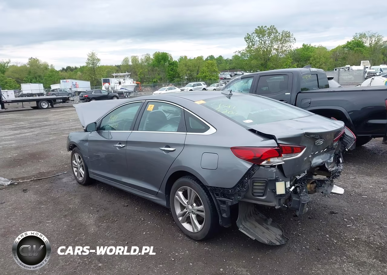 2018 Hyundai Sonata Sel VIN:5NPE34AF7JH637477 - 3