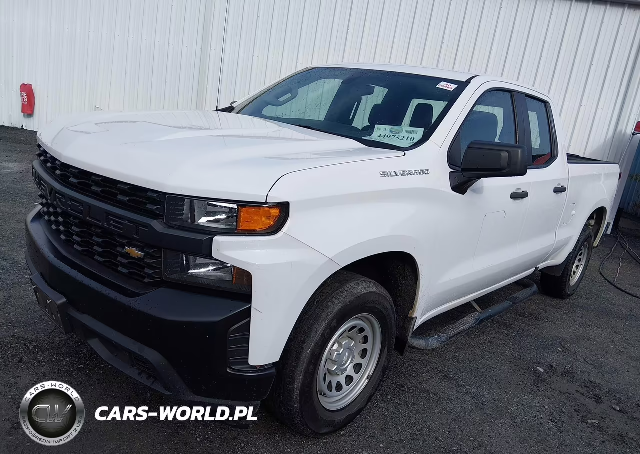 2021 Chevrolet Silverado 1500 2Wd Standard Bed Wt VIN:1GCRWAEH2MZ257009 - 2