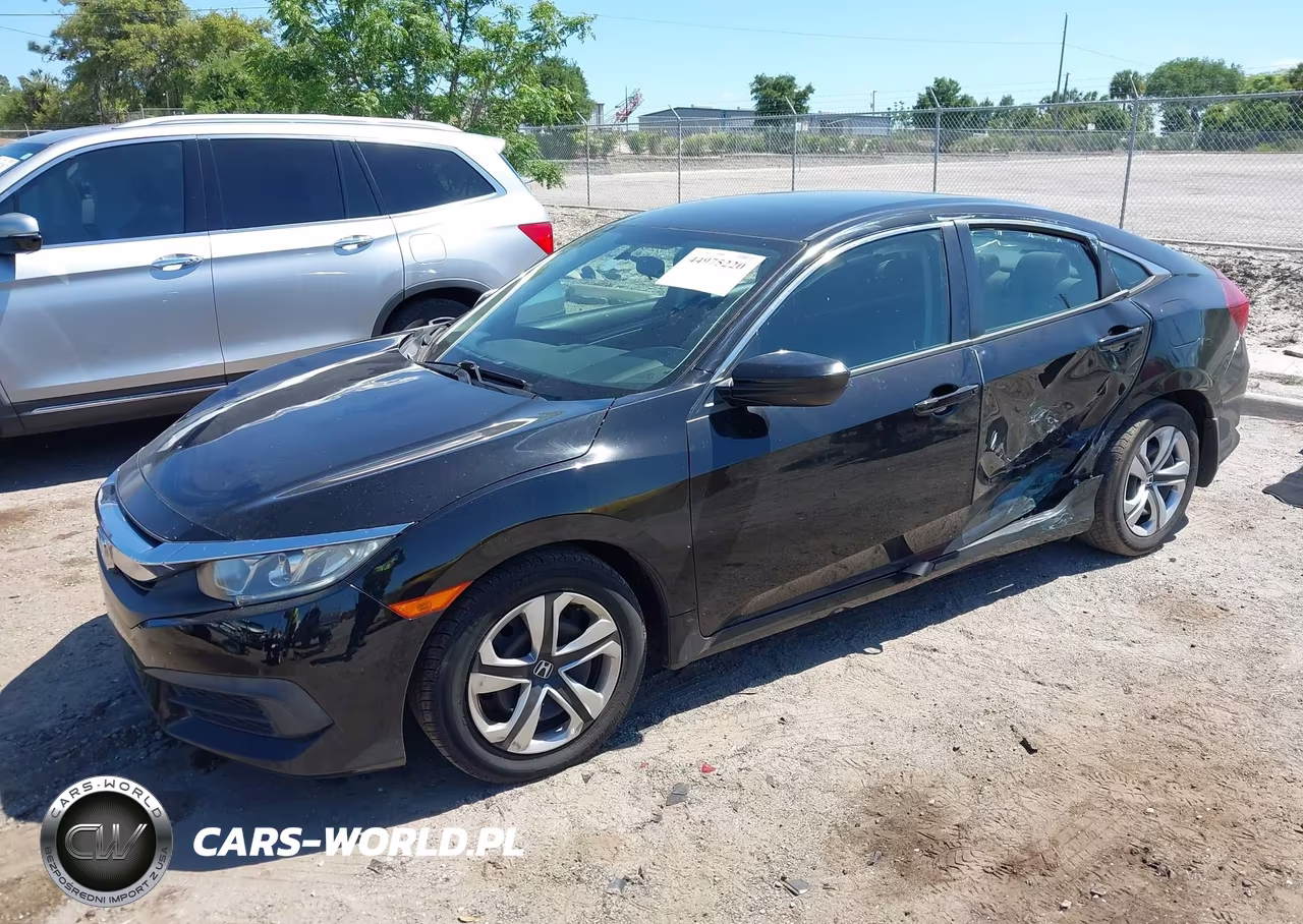 2017 Honda Civic Lx VIN:19XFC2F52HE058100 - 2