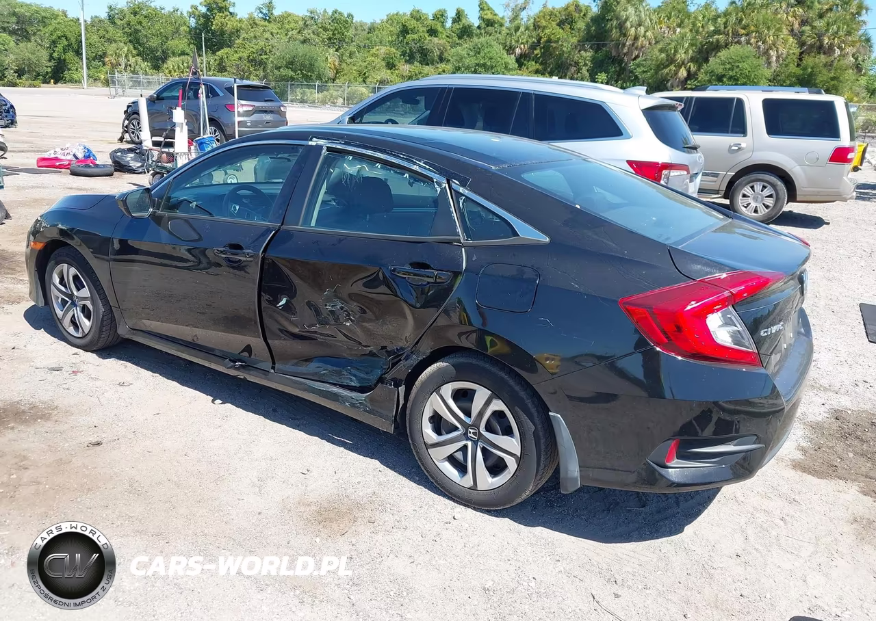 2017 Honda Civic Lx VIN:19XFC2F52HE058100 - 3