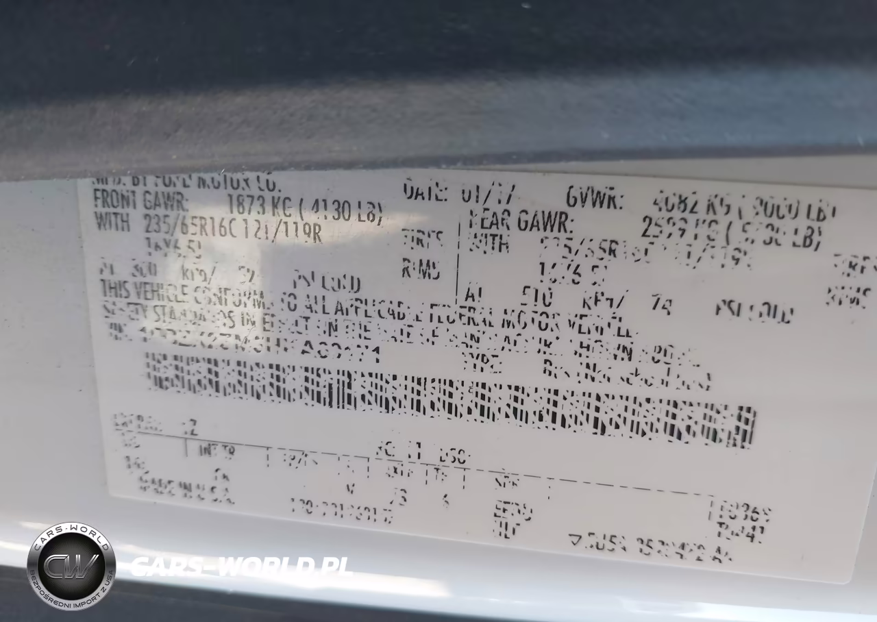 2017 Ford Transit-350 Xlt VIN:1FBZX2ZM5HKA60171 - 9