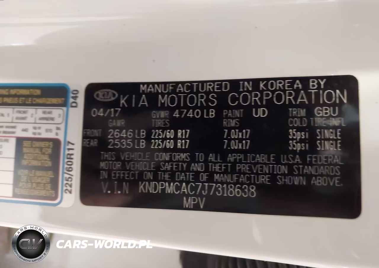 2018 Kia Sportage Lx VIN:KNDPMCAC7J7318638 - 9