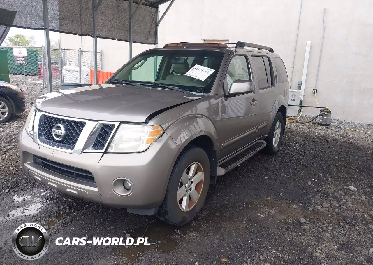 2008 Nissan Pathfinder Se VIN:5N1AR18B08C653343 - 2