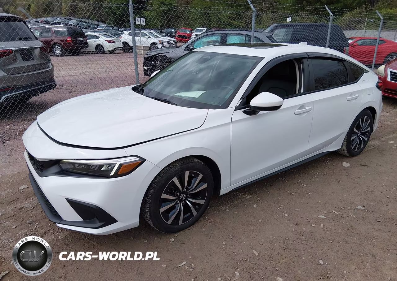 2022 Honda Civic Ex-L VIN:19XFL1H73NE010755 - 2
