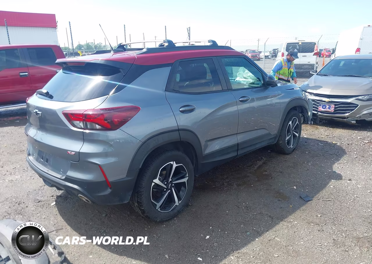 2021 Chevrolet Trailblazer Fwd Rs VIN:KL79MTSL4MB126096 - 4