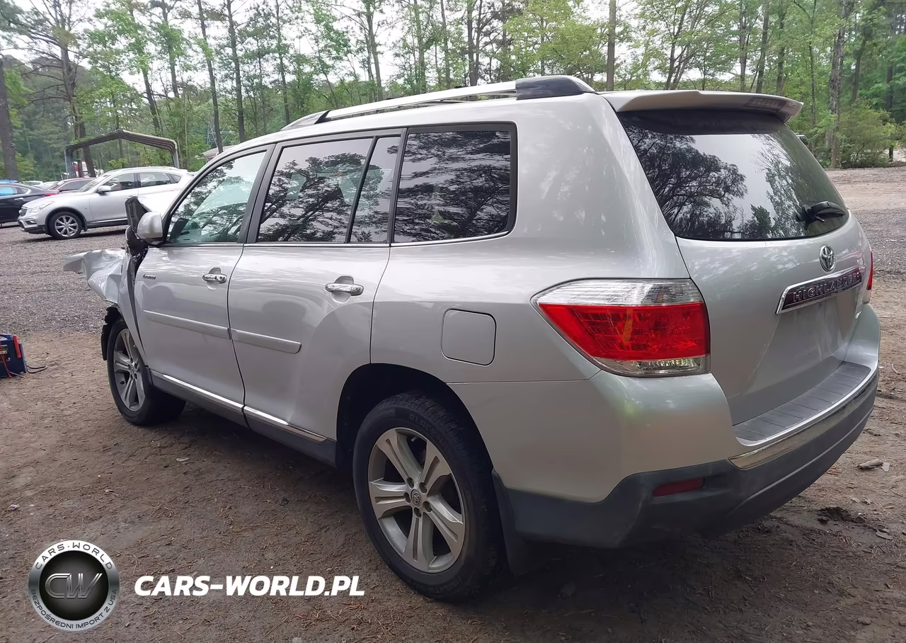 2013 Toyota Highlander Limited V6 VIN:5TDDK3EH4DS207957 - 3