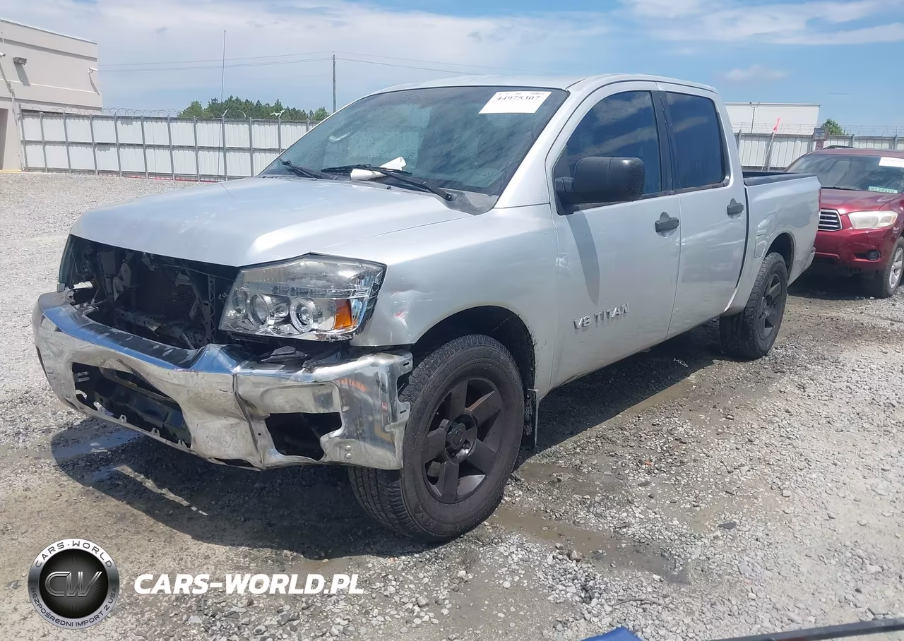 2008 Nissan Titan Xe VIN:1N6AA07D28N332463 - 2