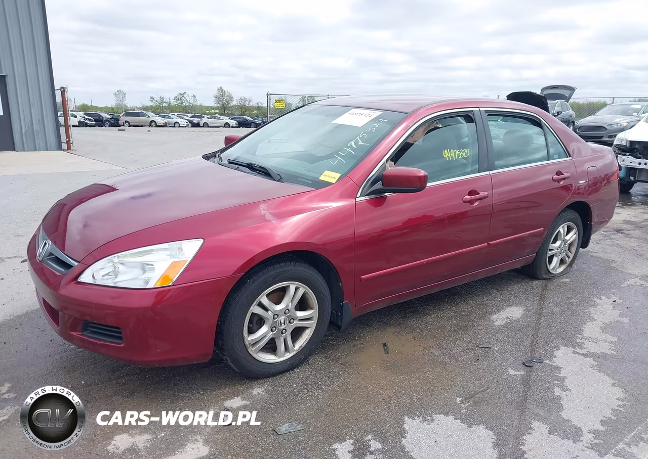 2006 Honda Accord 2.4 Se VIN:1HGCM56376A140437 - 2