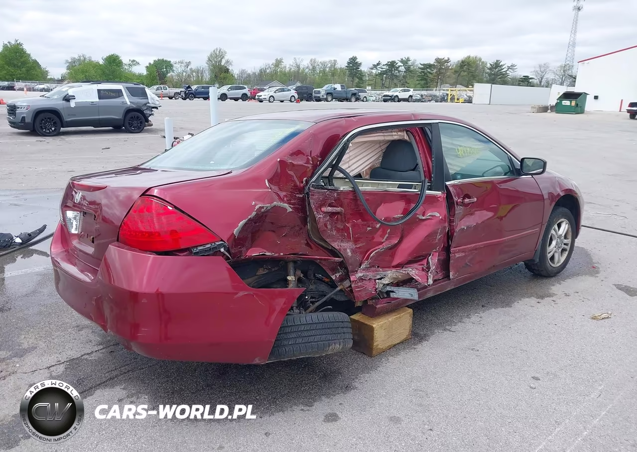 2006 Honda Accord 2.4 Se VIN:1HGCM56376A140437 - 4