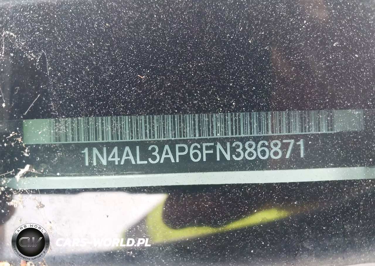 2015 Nissan Altima 2.5-2.5 S-2.5 Sl-2.5 Sv VIN:1N4AL3AP6FN386871 - 14