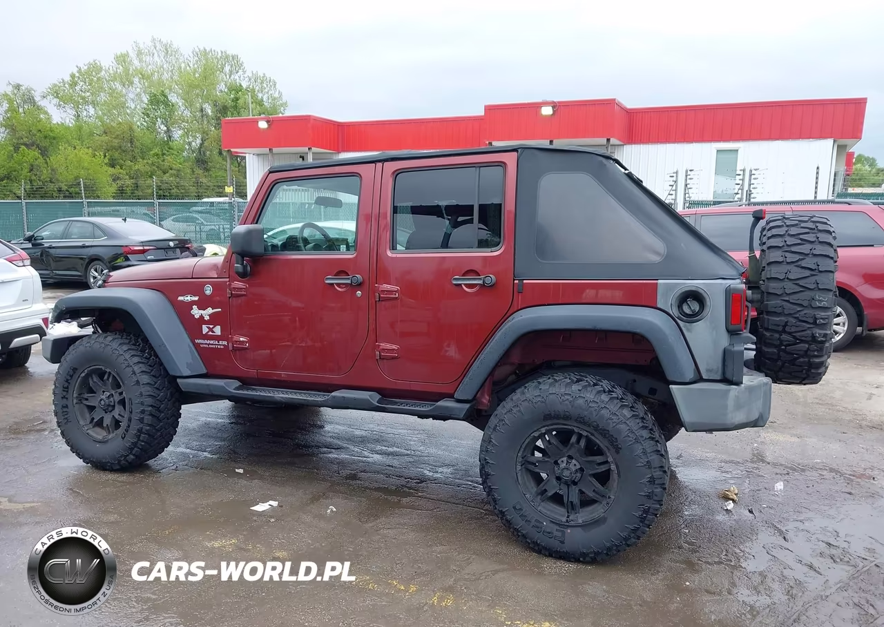 2008 Jeep Wrangler Unlimited X VIN:1J4GA39158L566281 - 14